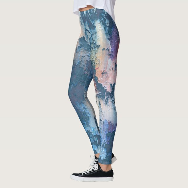 Leggings Grune patina, rústico vintage (Izquierda)