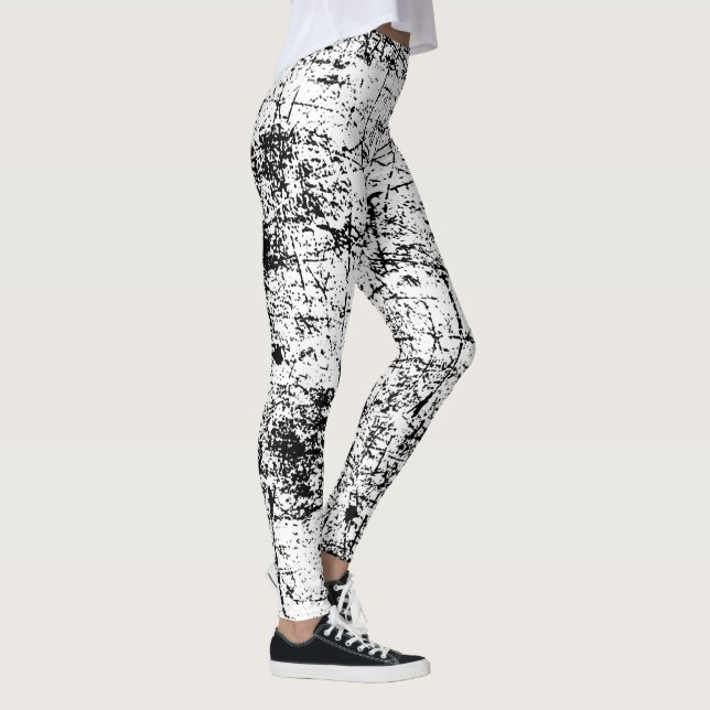 Leggings Grunge blanco (Derecha)