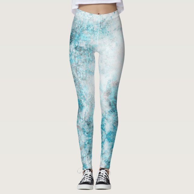 Leggings Grunge Love - Power yoga Ir (Anverso)