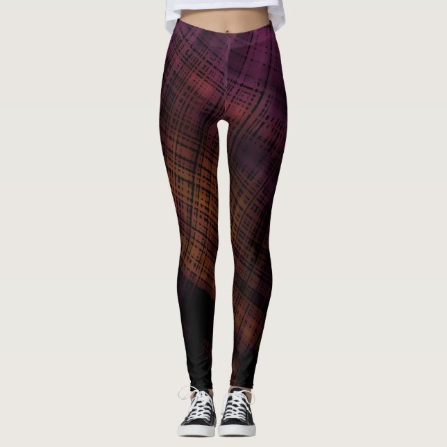 Leggings Grunge oscuro (Anverso)