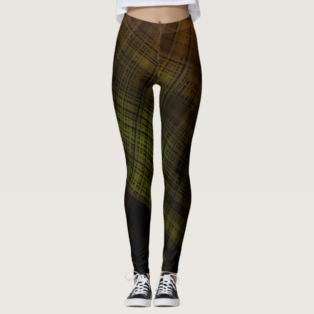 Leggings Grunge oscuro (Anverso)