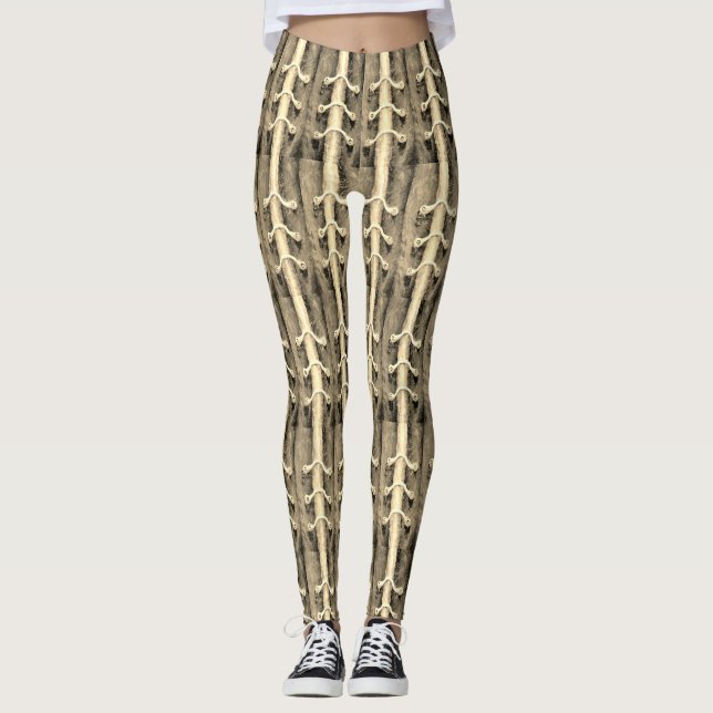 Leggings Grunge Oscuro inusual (Anverso)