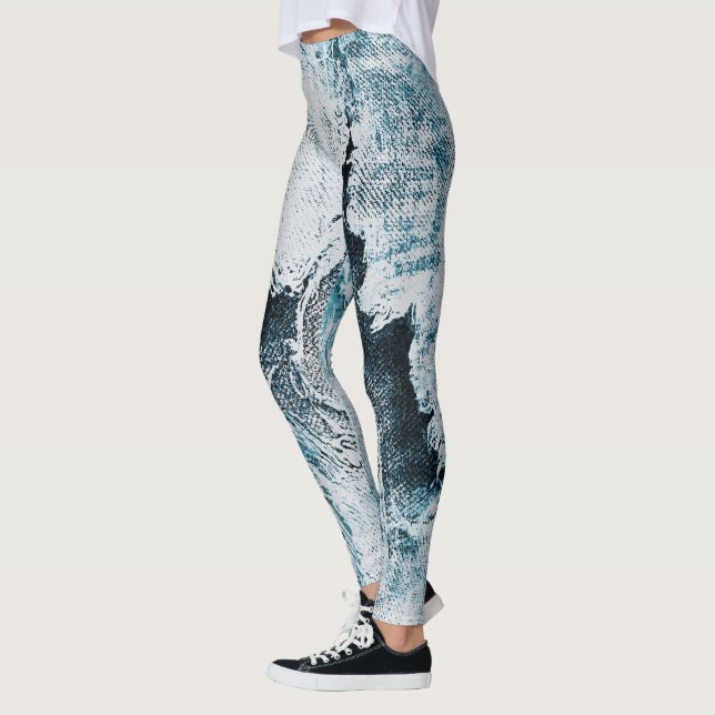 Leggings Grungy denim (Izquierda)