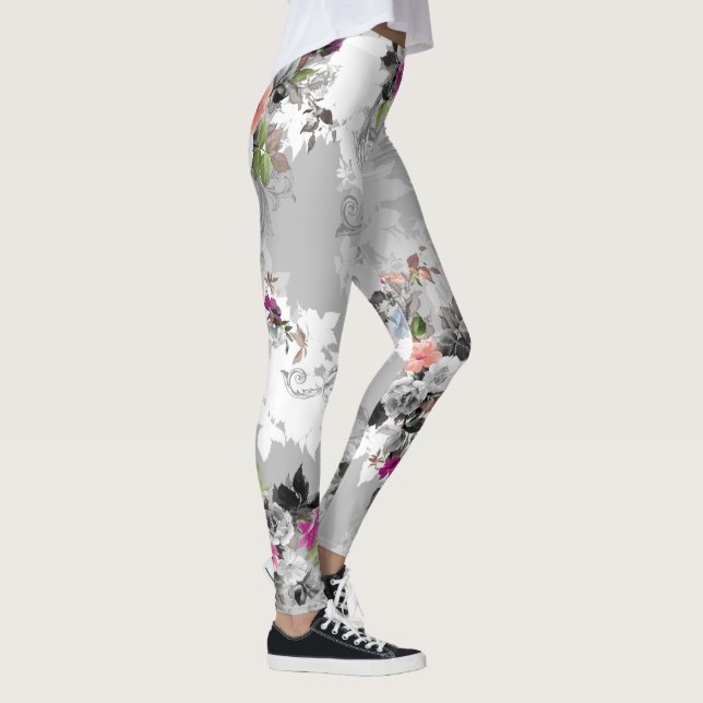 Leggings grupo de flores (Derecha)