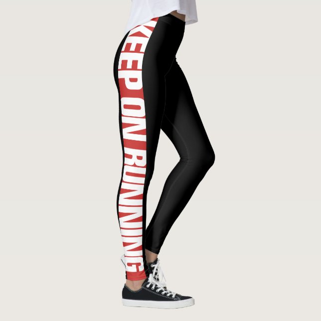 Leggings "Guarde en" las polainas laterales de (Derecha)