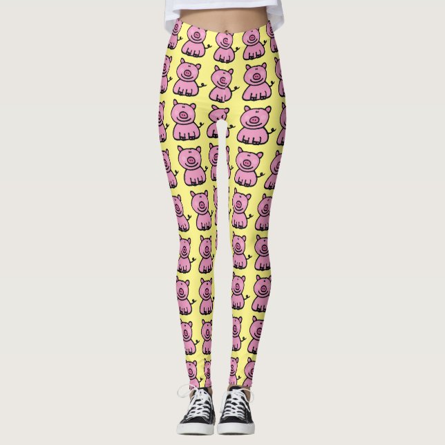 Leggings guarro rosado (Anverso)