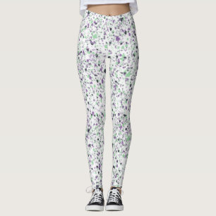 Leggings Guay, Colorful Hearts Splatter Paint, Resumen