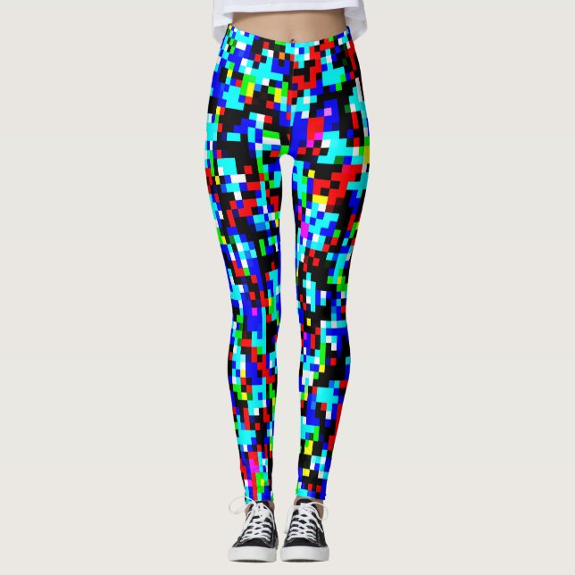 Leggings Guay de patrones multicolor (Anverso)