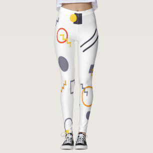 Leggings Guay, ilustracion abstracto único, moderno y urban