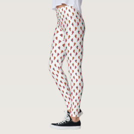 Leggings Guay Shades Red Chile Patrón