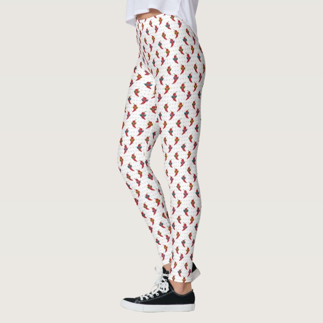 Leggings Guay Shades Red Chile Patrón (Izquierda)