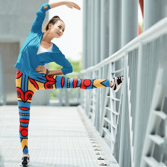 Leggings guerrero tribal africano (Subido por el creador)