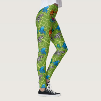 Leggings Guía definitiva de rana - Seis ranas arco iris