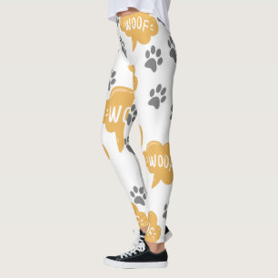 Leggings Guirnaldas y garras - Piernas adorables para perro