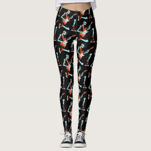 Leggings Guitarista Robot