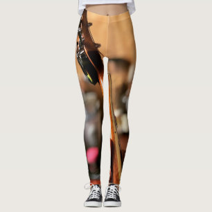 Leggings Guitarra Acústica bonito