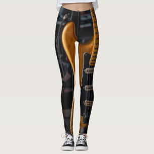 Leggings Guitarra bonito