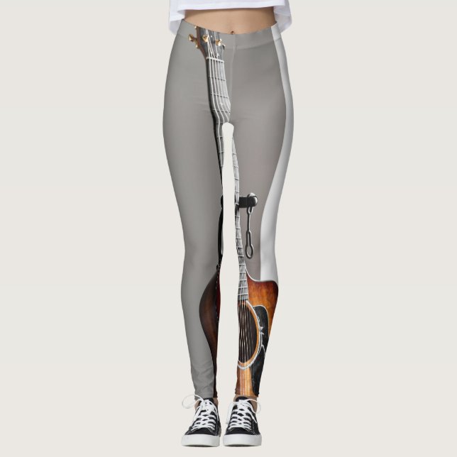 Leggings Guitarra bonito (Anverso)