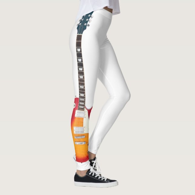 LEGGINGS GUITARRA ELÉCTRICA ÚNICA ICONIC SUNBURST (Derecha)