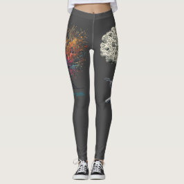 Leggings Guitarra explosiva de Solfeggio