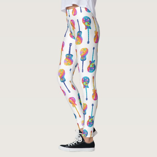 LEGGINGS GUITARRA POP ART (Izquierda)