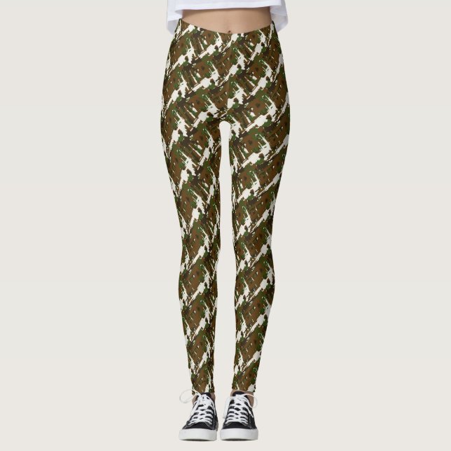 Leggings Gun militar de campaña Gun Rifles Camo Estilo Guay (Anverso)