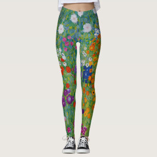 Leggings Gustav Klimt Bauerngarten Bella Artes del Jardín d