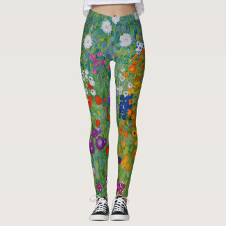 Leggings Gustav Klimt Bauerngarten Bella Artes del Jardín d