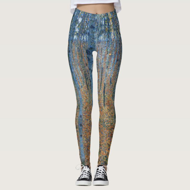 Leggings Gustav Klimt Beech Tree Forest Grove (Anverso)