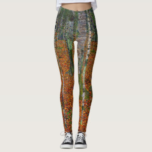 Leggings Gustav Klimt - Birch Wood