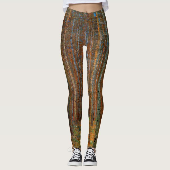 Leggings Gustav Klimt - Bosque Pino de Tannenwald (Anverso)