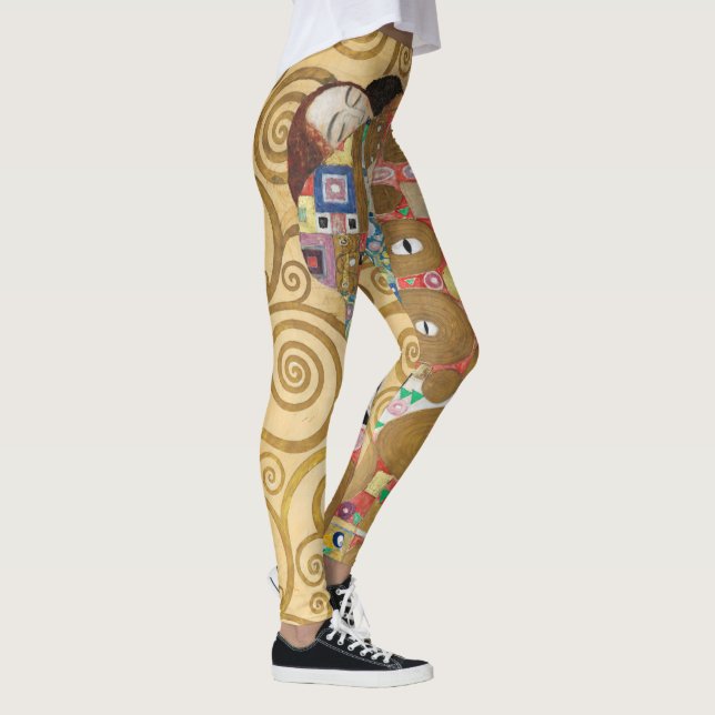 Leggings Gustav Klimt - Complemento, Frisa Estúclet (Derecha)