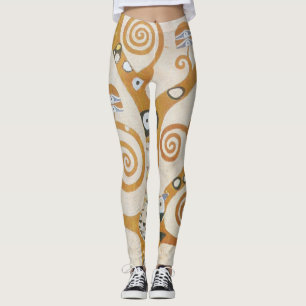 Leggings Gustav Klimt El Árbol De La Vida Art Nouveau