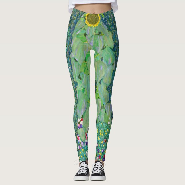 Leggings Gustav Klimt - El Girasol (Anverso)