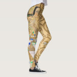 Leggings Gustav Klimt - Expectativa, Frieze Stoclet<br><div class="desc">El árbol de la vida,  Stoclet Frieze,  Expectation - Gustav Klimt,  Cardboard,  1909</div>