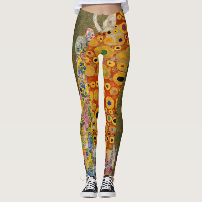 Leggings Gustav Klimt - Hope (Anverso)