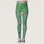 Leggings Gustav Klimt - Paisaje de los jardines italianos<br><div class="desc">Paisaje Jardín Italiano / Paisaje Horticultural Italiano - Gustav Klimt,  Petróleo en Lienzo,  1913</div>