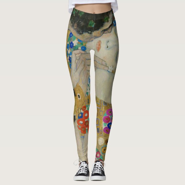 Leggings Gustav Klimt The Kiss (Anverso)