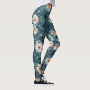 Leggings Gustave Caillebotte - Lecho de margaritas, Detalle