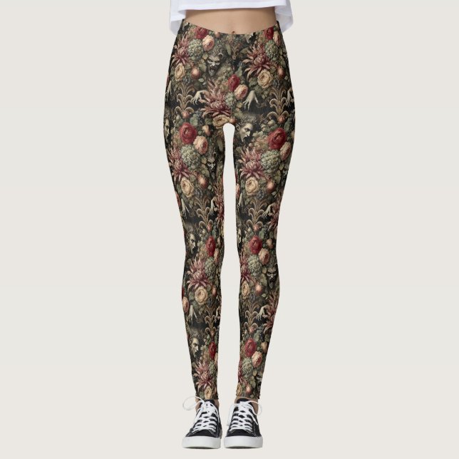 Leggings Gusto como barroco - victoriano gótico (Anverso)