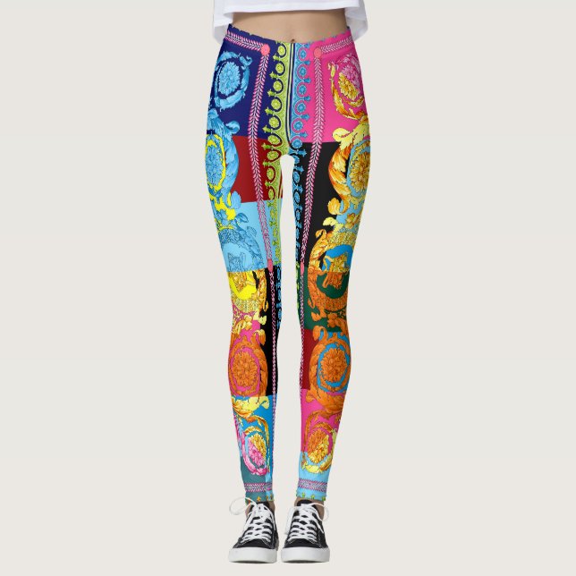 Leggings GYM universal de la línea Versace (Anverso)