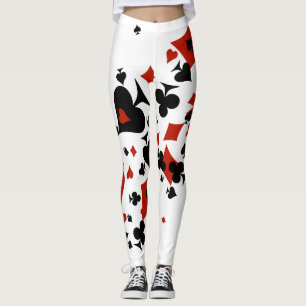 Leggings Habitaciones dispersadas de la tarjeta