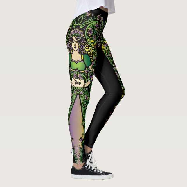 Leggings Hada de bosque celta - Alegría (Derecha)