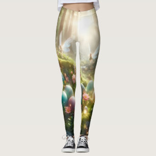 Leggings Hadas del Bosque Místico Huevos Mágicos de Primave