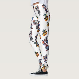 Leggings Halloween blanco lindo
