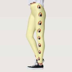 Leggings HALLOWEEN BOMBA Gato DESLIZANDO ~