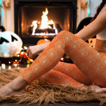 Leggings Halloween con el patrón de naranja Spider Web<br><div class="desc">Estas legiones de patrón Web de Spider Naranja le dan un toque festivo a su armario, perfecto para la temporada de Halloween. Con sus intrincados diseños de telaraña en un brillante fondo naranja, le dan un toque divertido y espeluznante a su conjunto. Estas leggings están hechas para el confort y...</div>