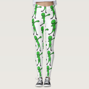 Leggings halloween dabbing alien
