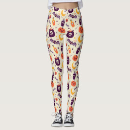 Leggings Halloween de calabazas ricas
