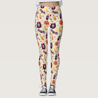 Leggings Halloween de calabazas ricas